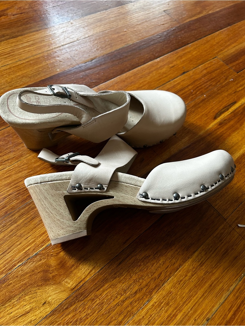 Dansko BComfort Clog Mules with Adjustable Strap